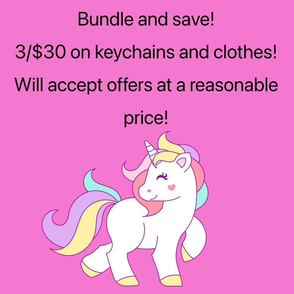 Bundle and save! 3 for $30